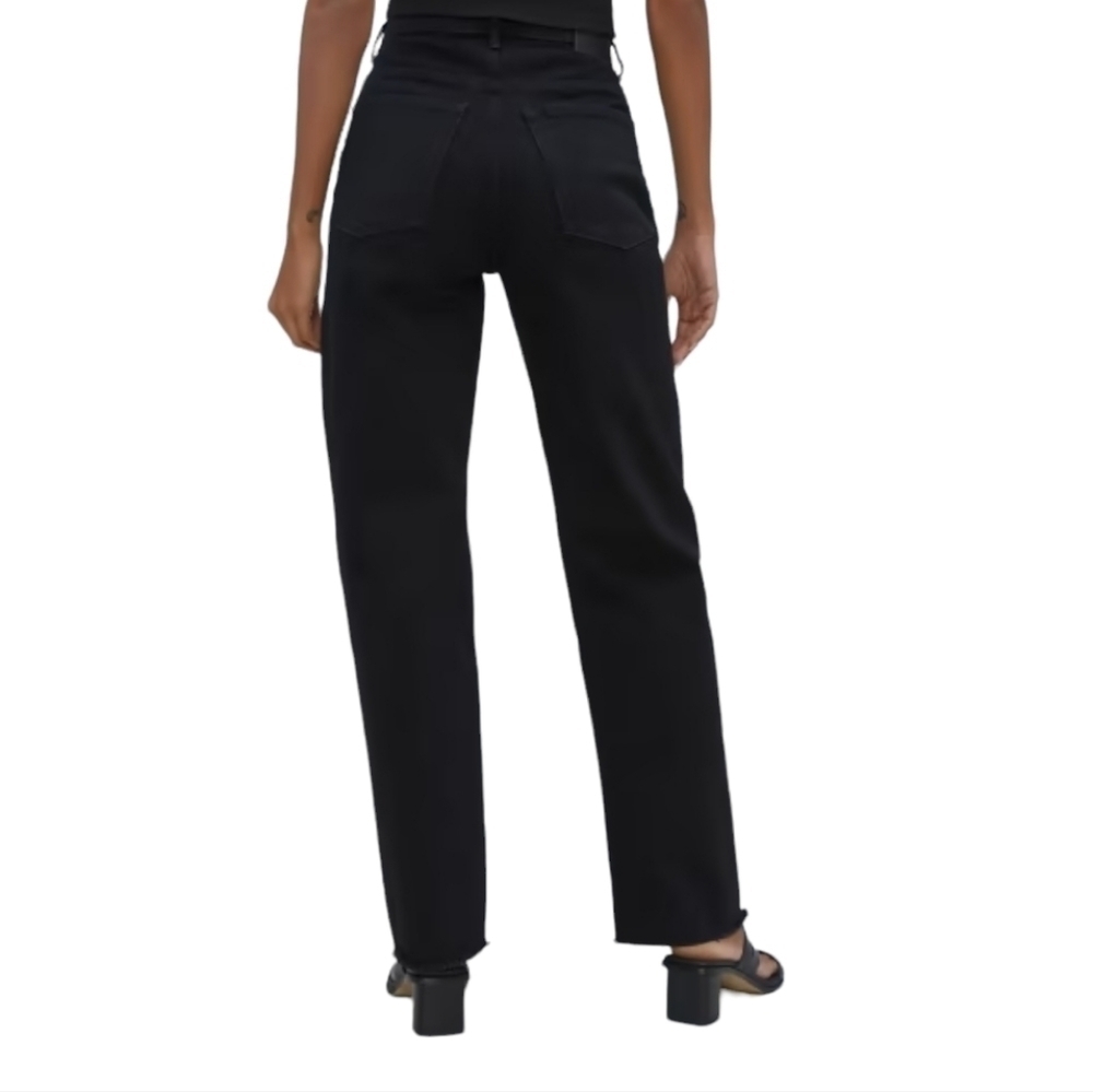Everlane | Women's Black The 90s Way High Jeans (Size 25 Long) - Picture 16 of 16